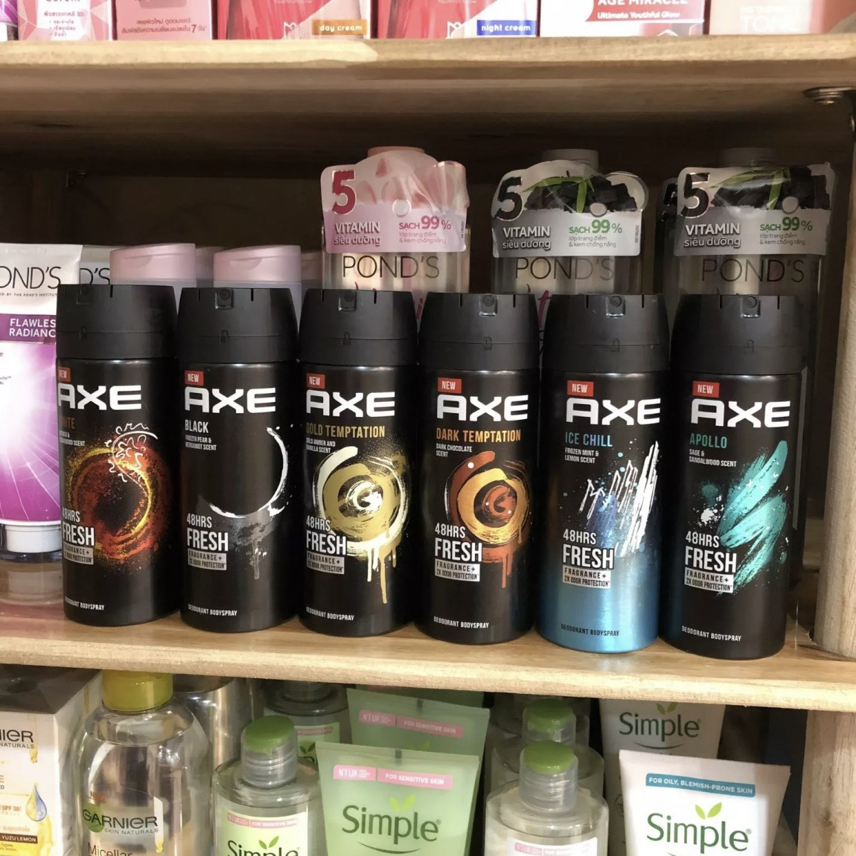 [HCM] Axe Xịt Ngăn Mùi Toàn Thân Đủ Mẫu