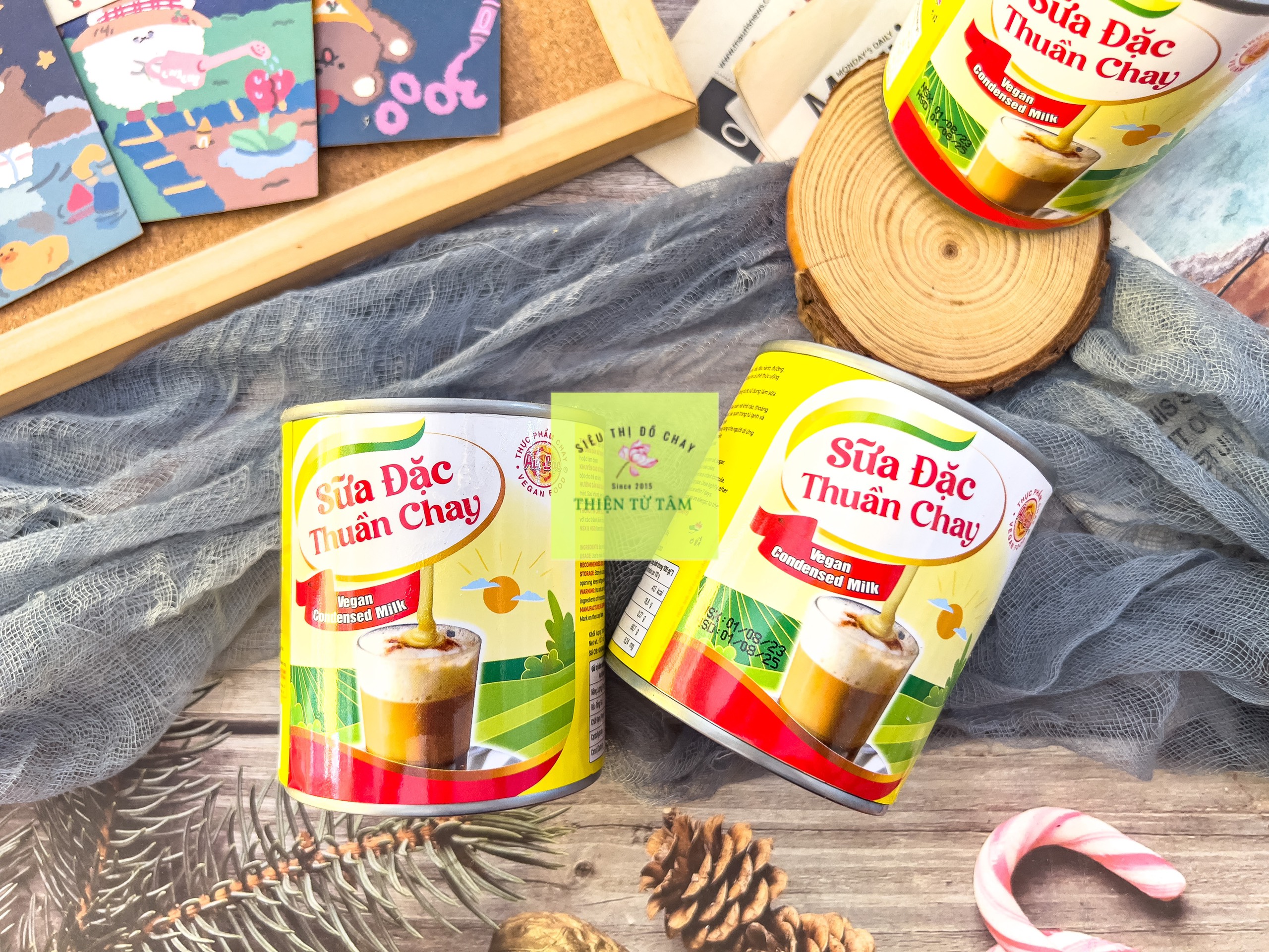 Sữa đặc thuần chay âu lạc bổ sung năng lượng dinh dưỡng hủ 330g
