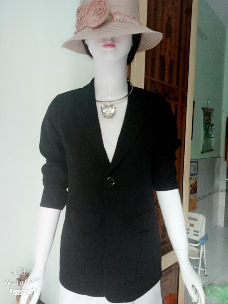 [HCM]ÁO VEST BLAZER PHỐI SỌC SANG CHẢNH
