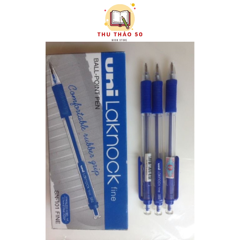 Bút bi nhật bản mitsubishi uni lacknock sn101.