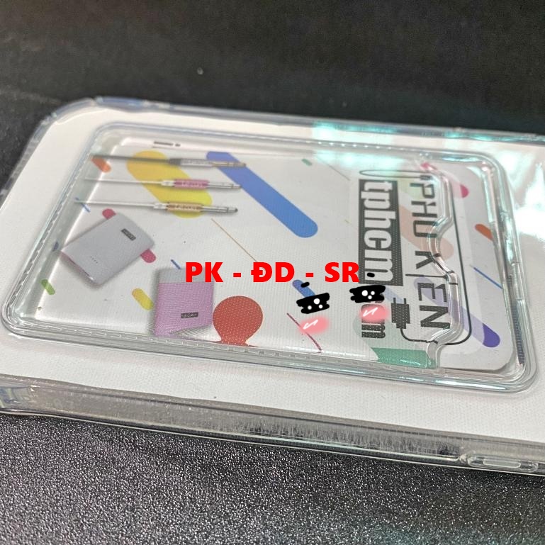 Ốp Lưng iPhone 11 Dẻo Trong Chống Sốc Đựng Card