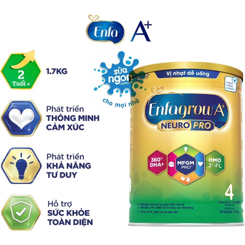 SB ENFAGROW A+ NEUROPRO 4 VỊ NHẠT (1,7KG)