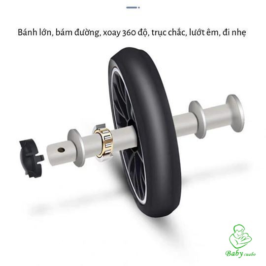 Xe đẩy BBH V3 -B Hàng Cao Cấp Có Mái Che