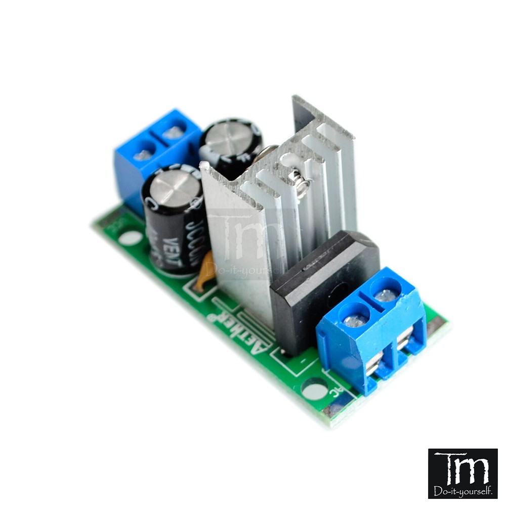 Modul Nguồn Ổn Áp LM7812 - LM7805  1.2A
