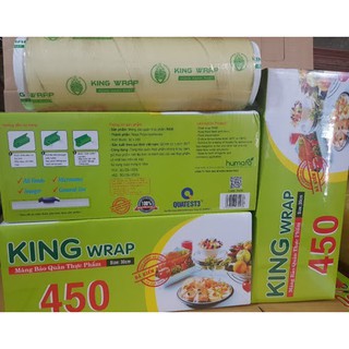 Màng bọc thực phẩm KING WRAP ( K400 ) lớn 30cm x 300m