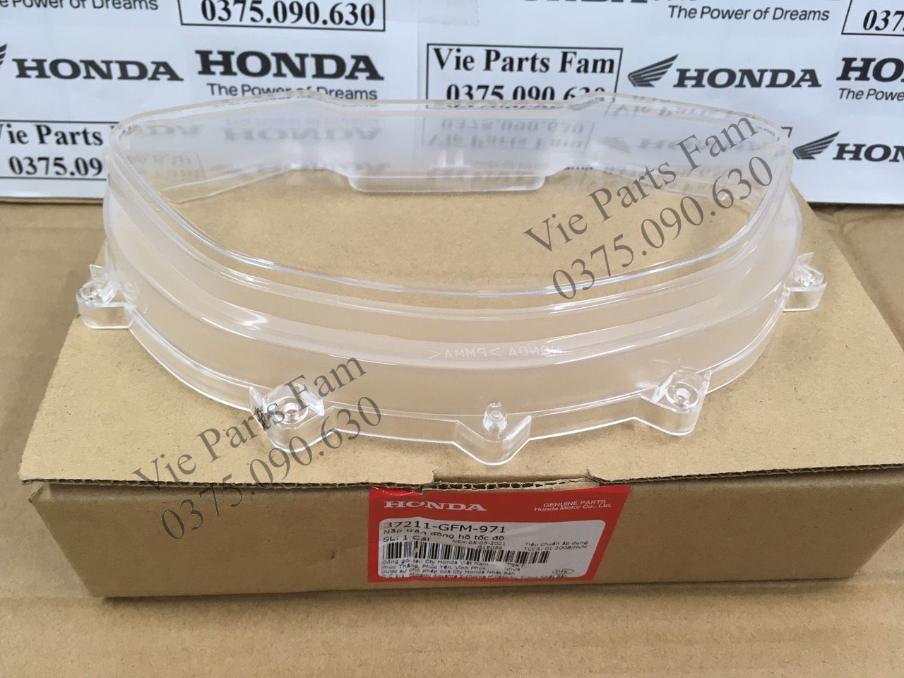 Mica mặt kính đồng hồ Lead 110, hàng din Honda mới 100%