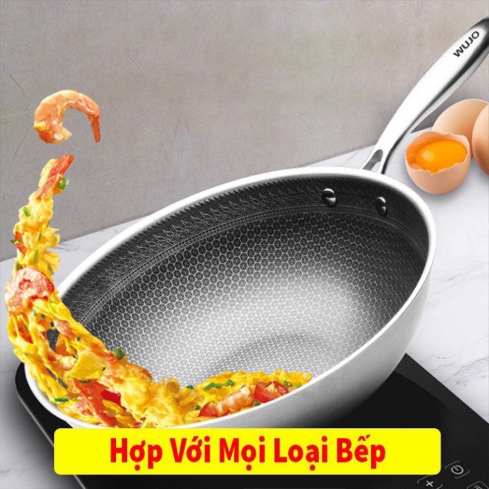 Chảo Chống Dính Vân Tổ Ong Cao Cấp - Lòng Sâu - 𝐝𝐮̀𝐧𝐠 đ𝐮̛𝐨̛̣𝐜 𝐜𝐡𝐨 𝐭𝐚̂́𝐭 𝐜𝐚̉ 𝐥𝐨𝐚̣𝐢 𝐛𝐞̂́𝐩