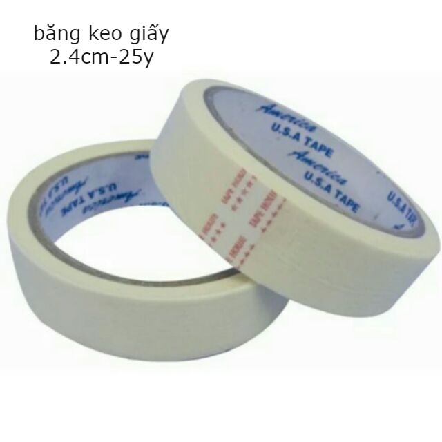 Cuộn băng keo trong và băng keo giấy (VPP)
