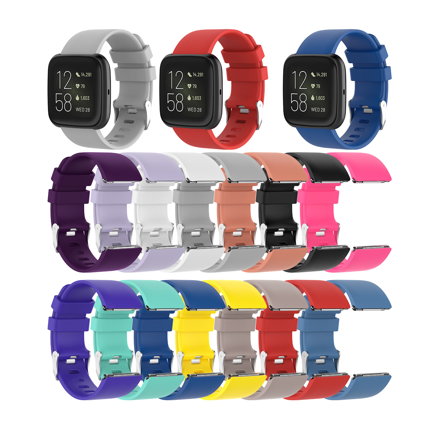 Dây Đeo Fitbit Versa / Versa 2 / Versa Lite Cho Đồng Hồ Thông Minh Smart Watch (Nhiều Màu)