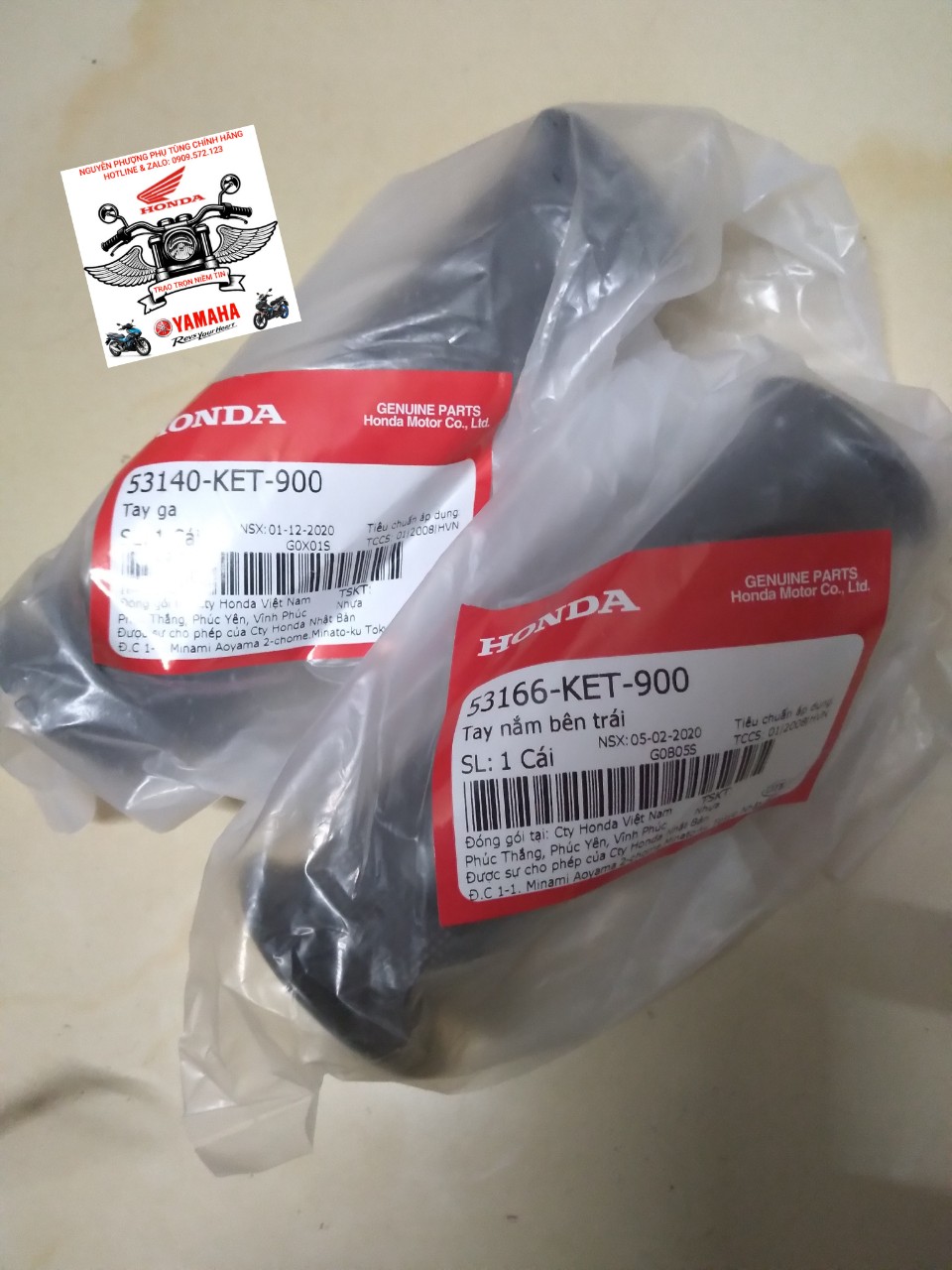 Cặp bao tay future 1 zin hãng -honda