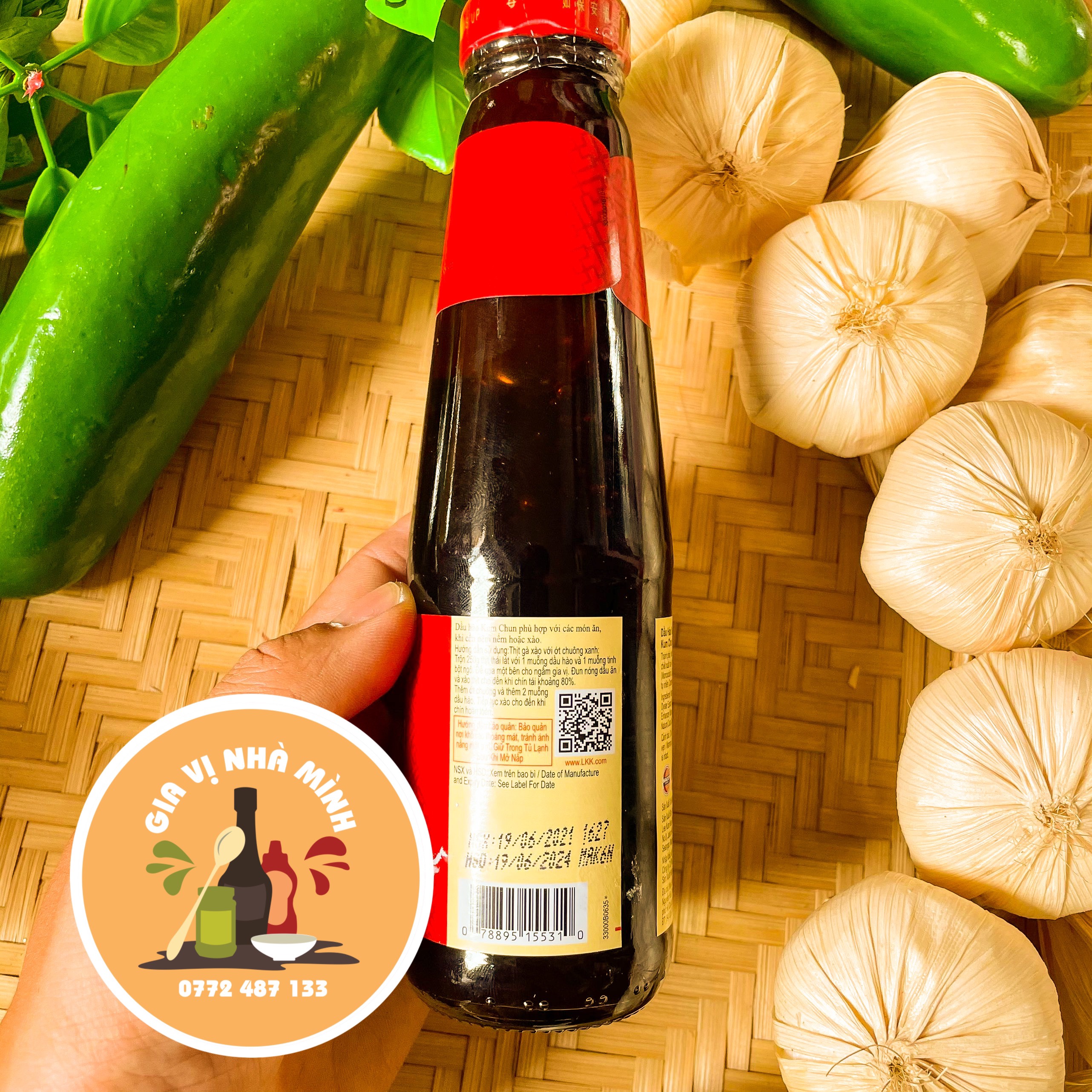 DẦU HÀO KUM CHUN LEE KUM KEE - CHAI 255G