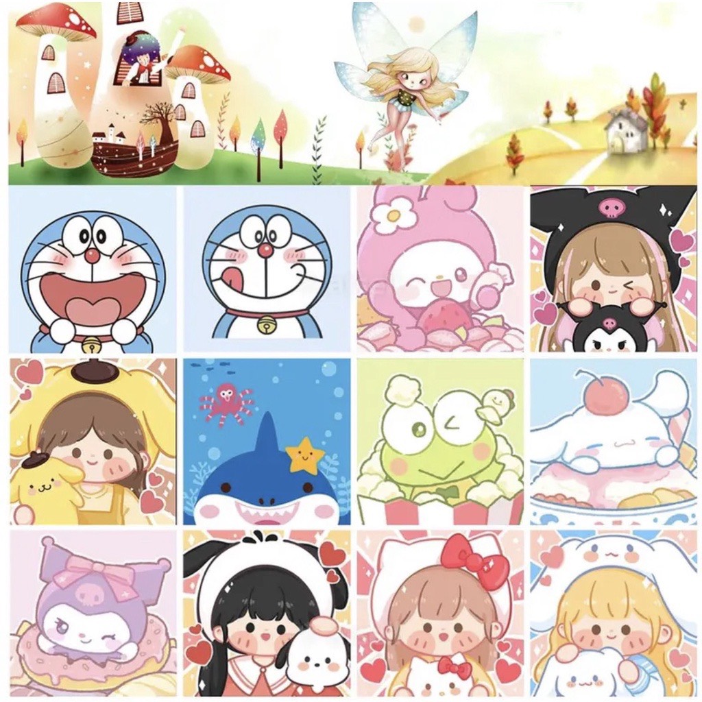 tranh số hóa 30x30