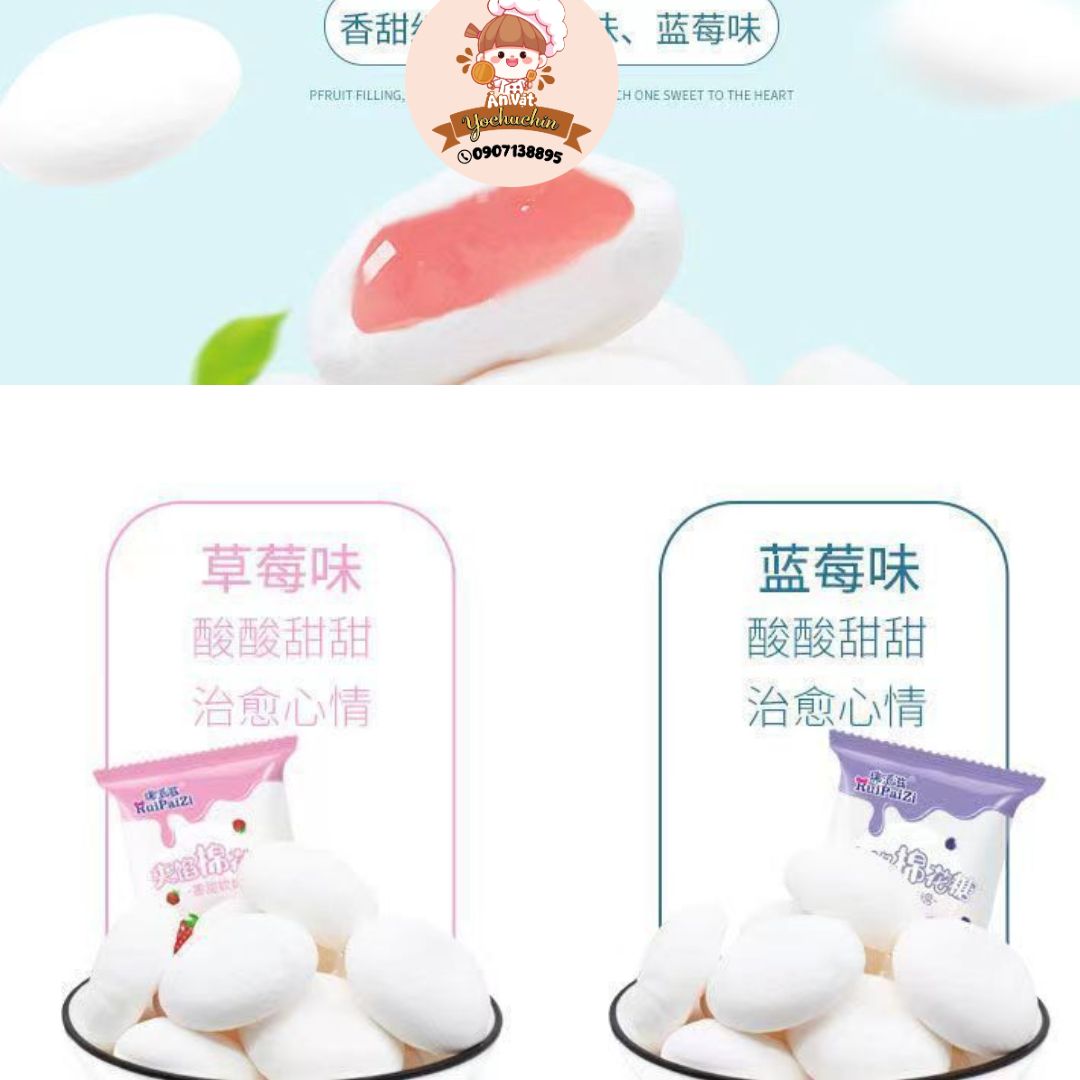 Kẹo bông gòn (10 cái)/kẹo bông/kẹo dẻo