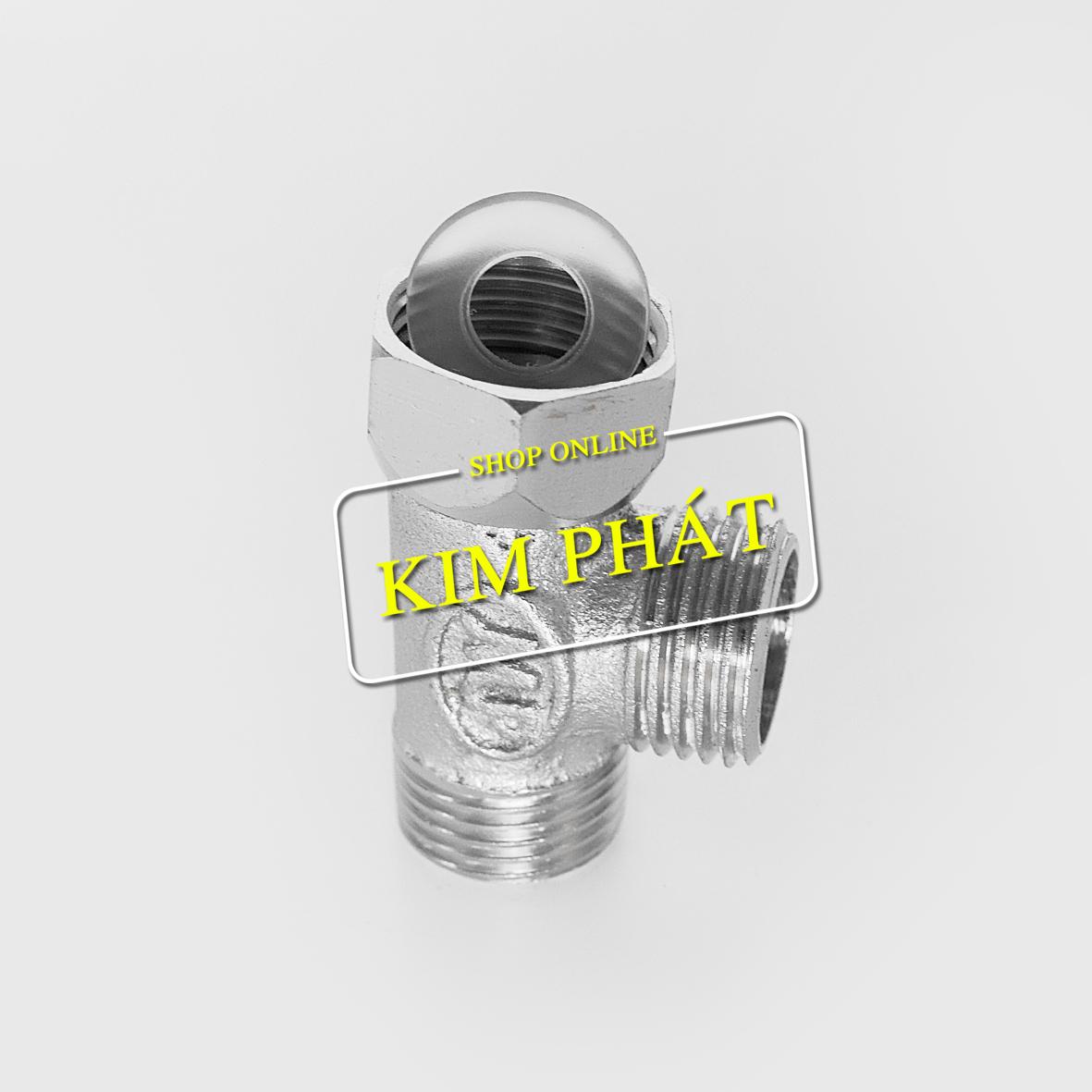 [HCM]Tê thau chia nước bồn cầu ren 21mm