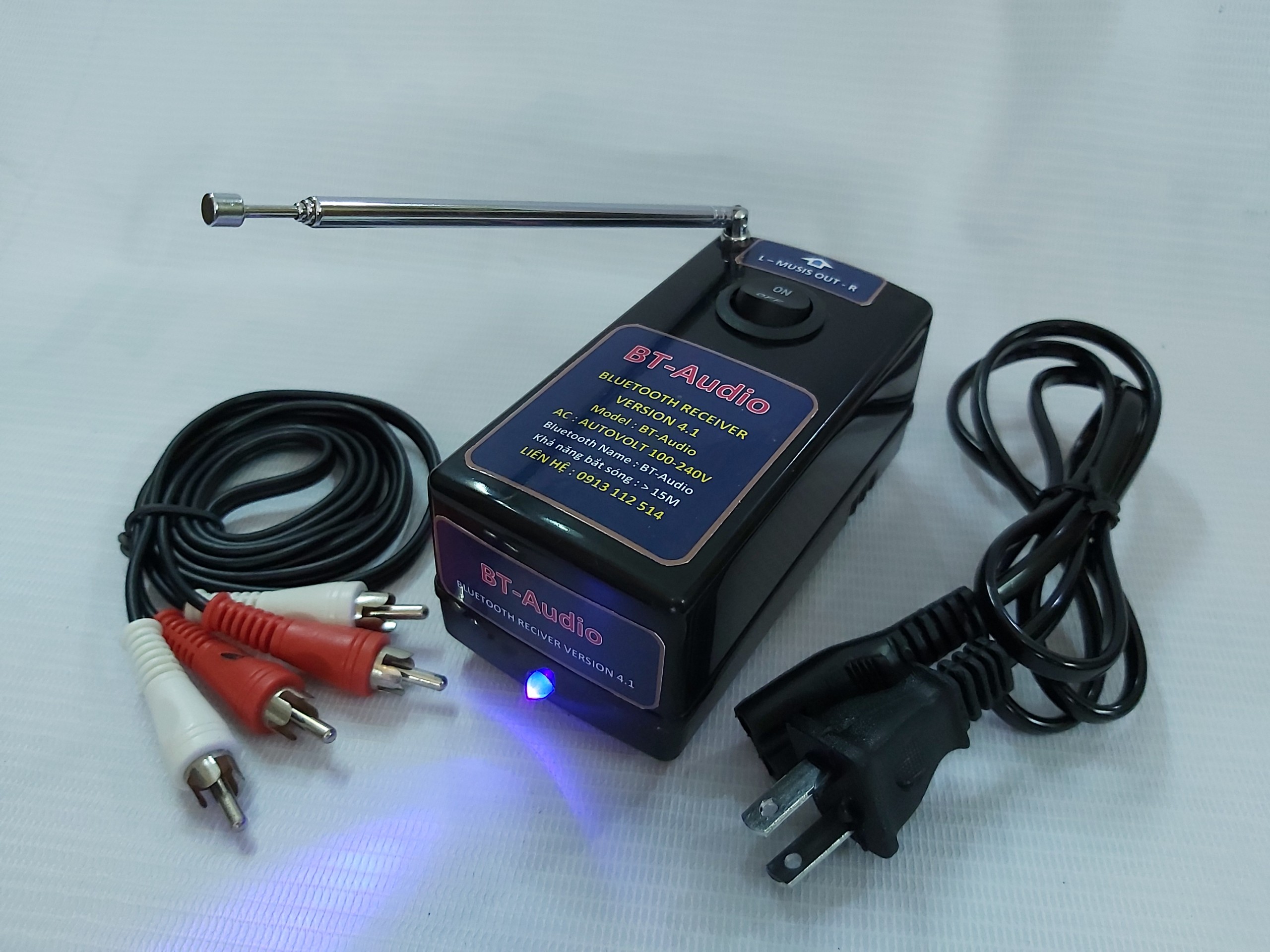 Thiết Bị Nhận BLUETOOTH 4.1 BT AUDIO - Nguồn Auto Volt