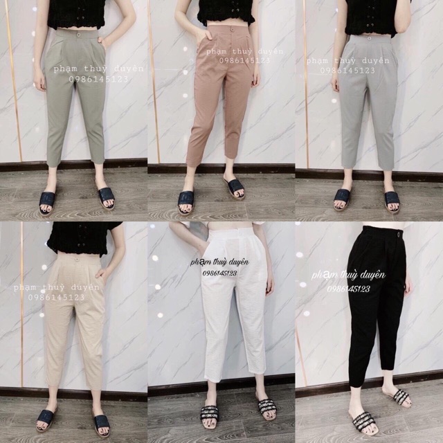 Quần Đũi Baggy 1 Cúc Cao Cấp
