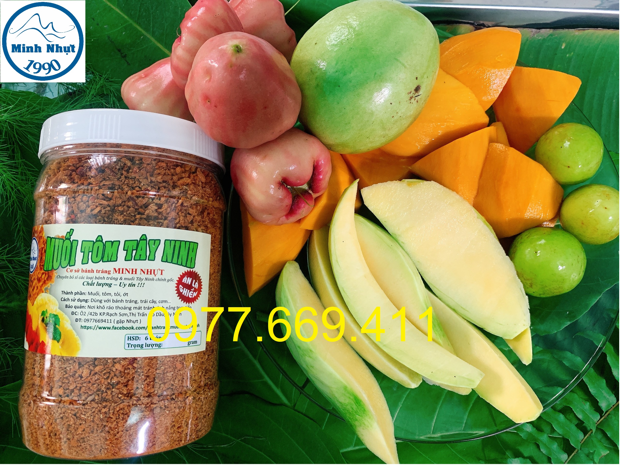 1 HỦ MUỐI TÔM TÂY NINH LOẠI 1 [1KG]