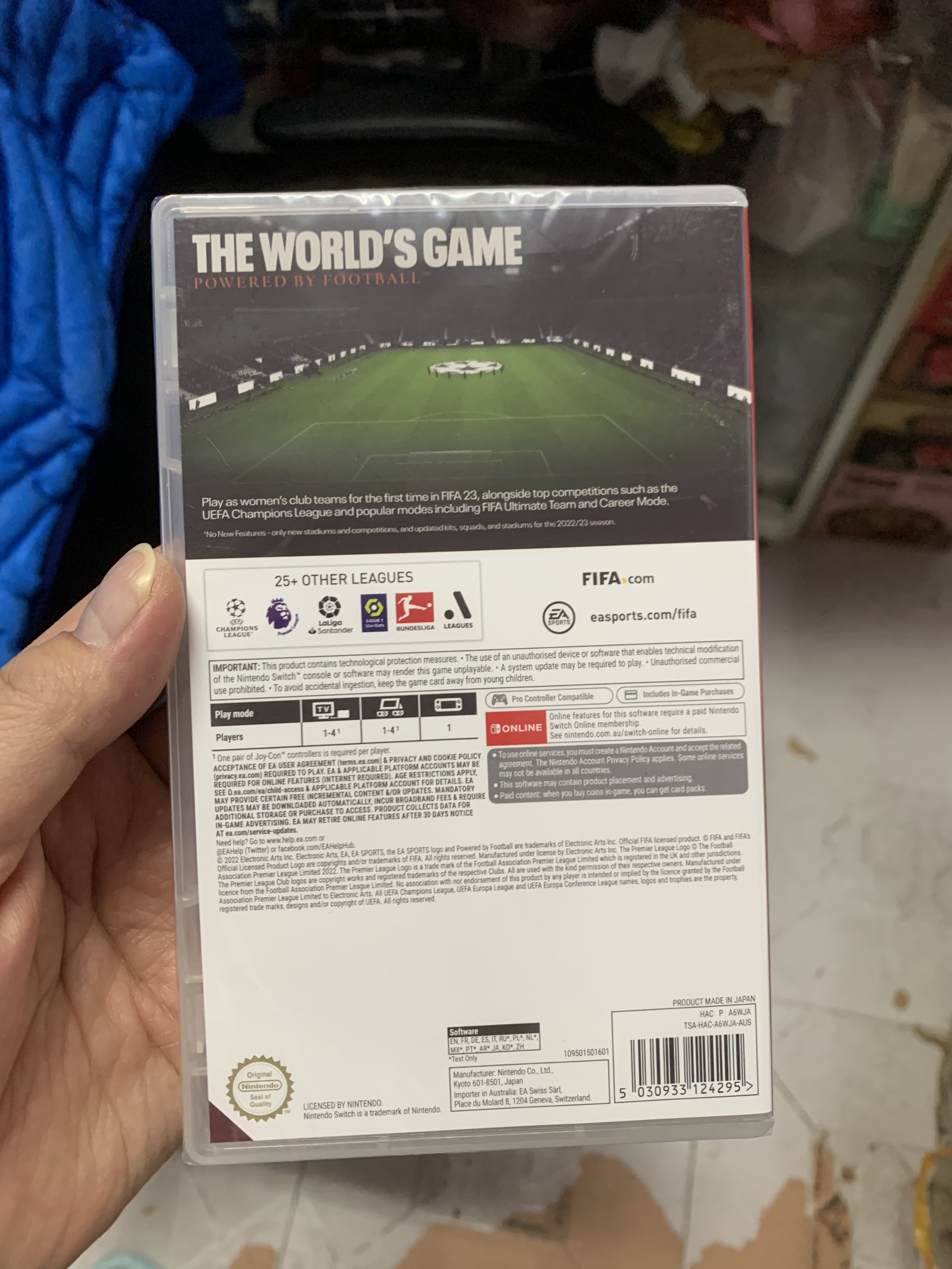 Băng Game Nintendo Switch Fifa 23