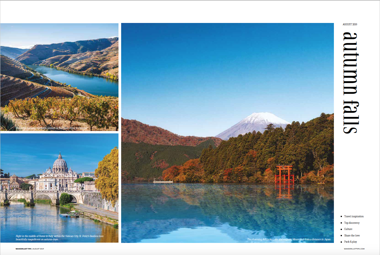 TẠP CHÍ WANDERLUST TIPS THÁNG 8.2019 (vol. 37)