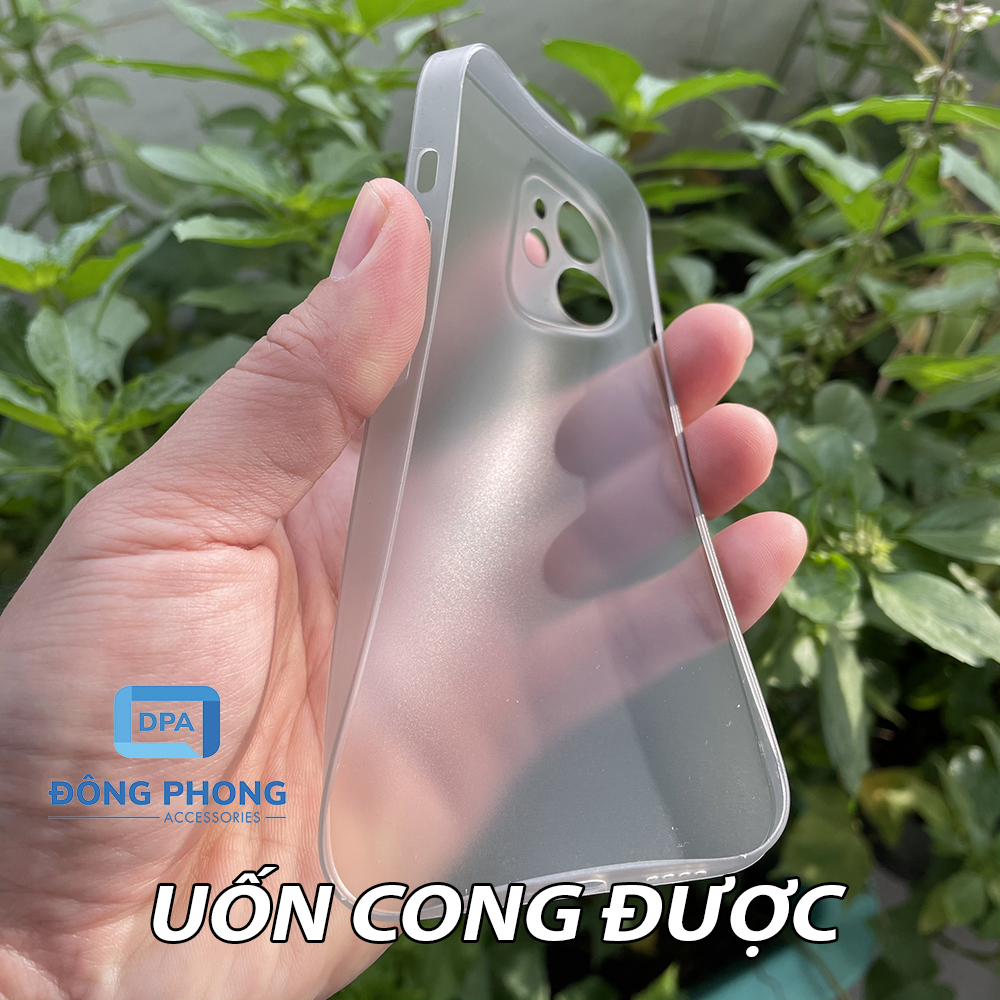 Combo 2 Ốp Lưng Trong Nhám Unibody iPhone 12 Mini Siêu Mỏng