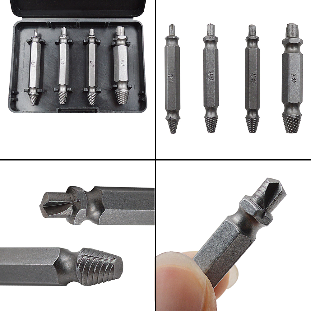 Bộ 4 mũi vặn ốc vít toét đa năng
