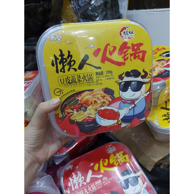 [HỘP LỚN 300-350GR] Lẩu tự sôi - Ăn vặt lẩu tự sôi
