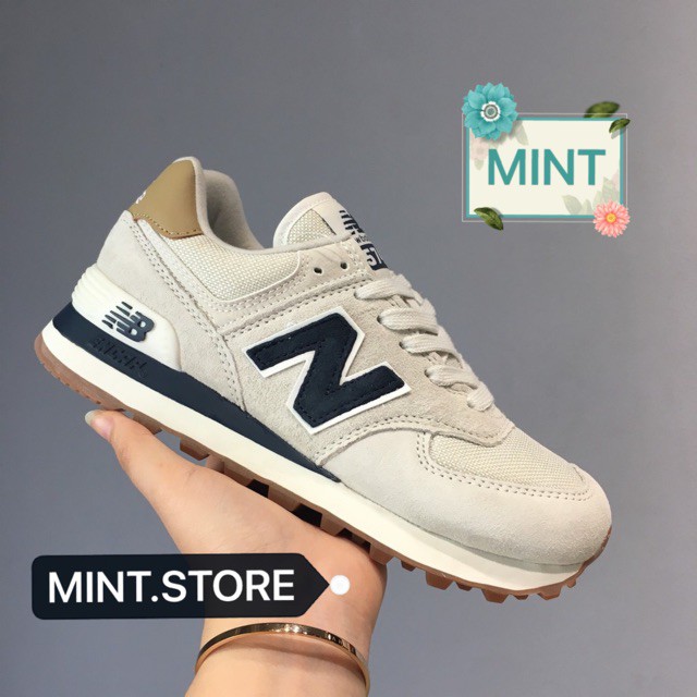 🌻MINTSTORE🌻Giày Thể Thao Sneaker Nb 574 xanh than