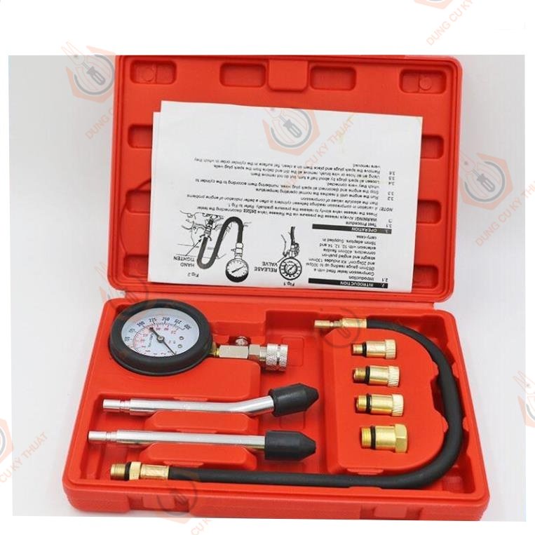 Đồng Hồ Đo Áp Suất Buồng Đốt Oto Xe Máy