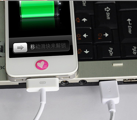 Cáp sạc cho ip 3/4/4S và ip 1/2 (trắng) GDS1