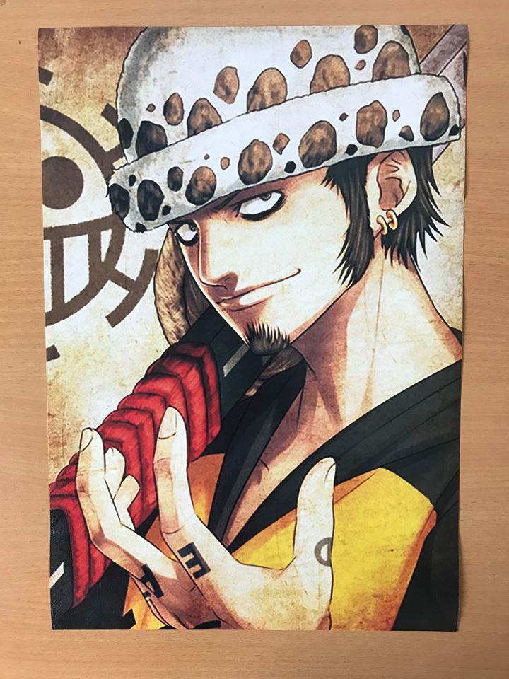 Bộ Poster Dán Tường Anime One Piece - Băng Mũ Rơm Đảo Hải Tặc
