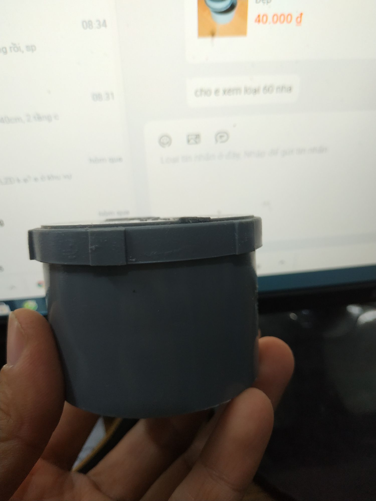 bịt xả 60mm Tiền Phong