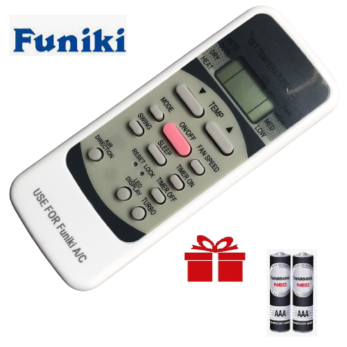 Điều khiển điều hòa funiki dòng 1 chiều, Remote máy lạnh funiki hàng tốt
