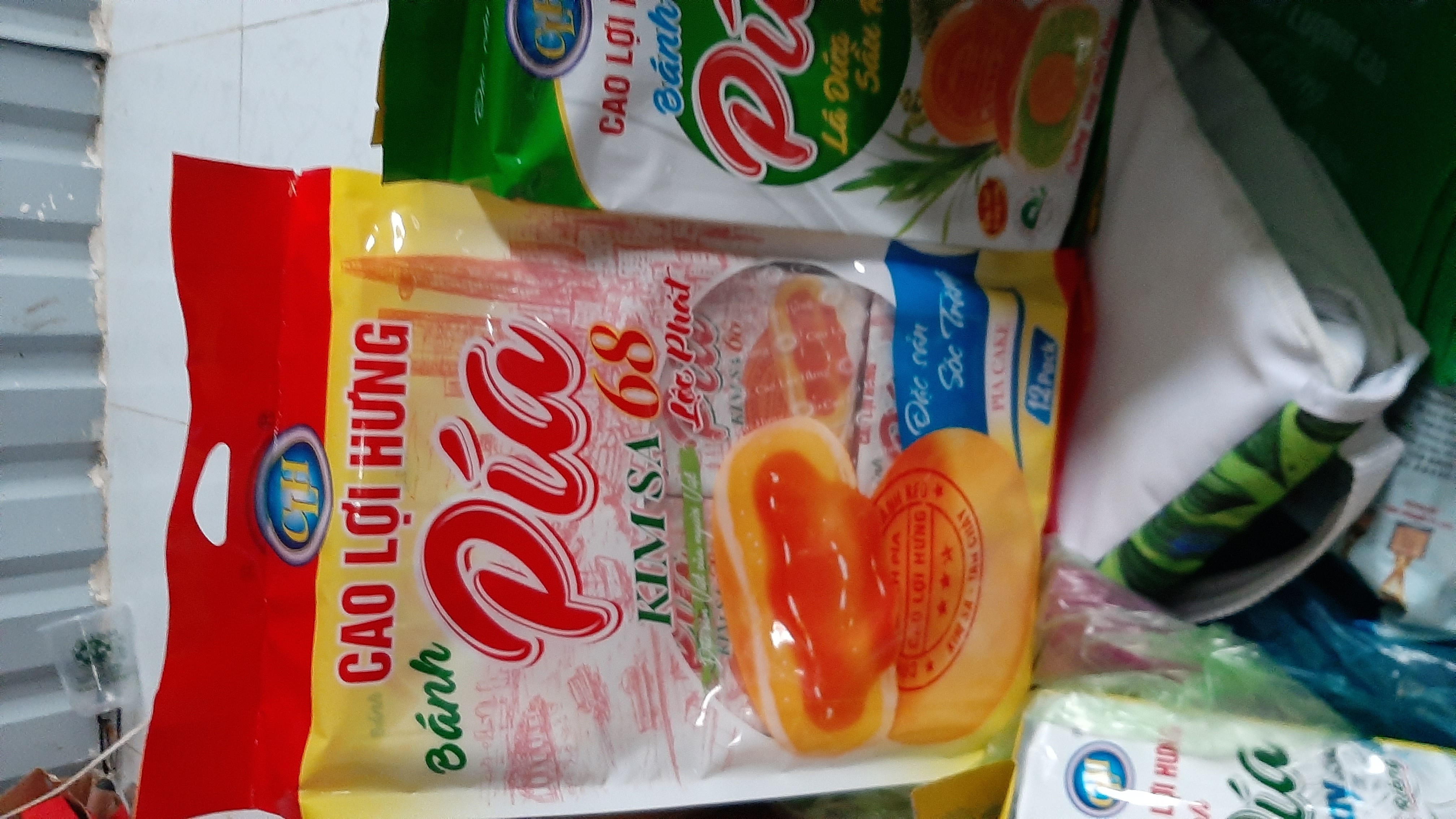 kim sa tan chảy gói lớn 12 cái × 80gr cái