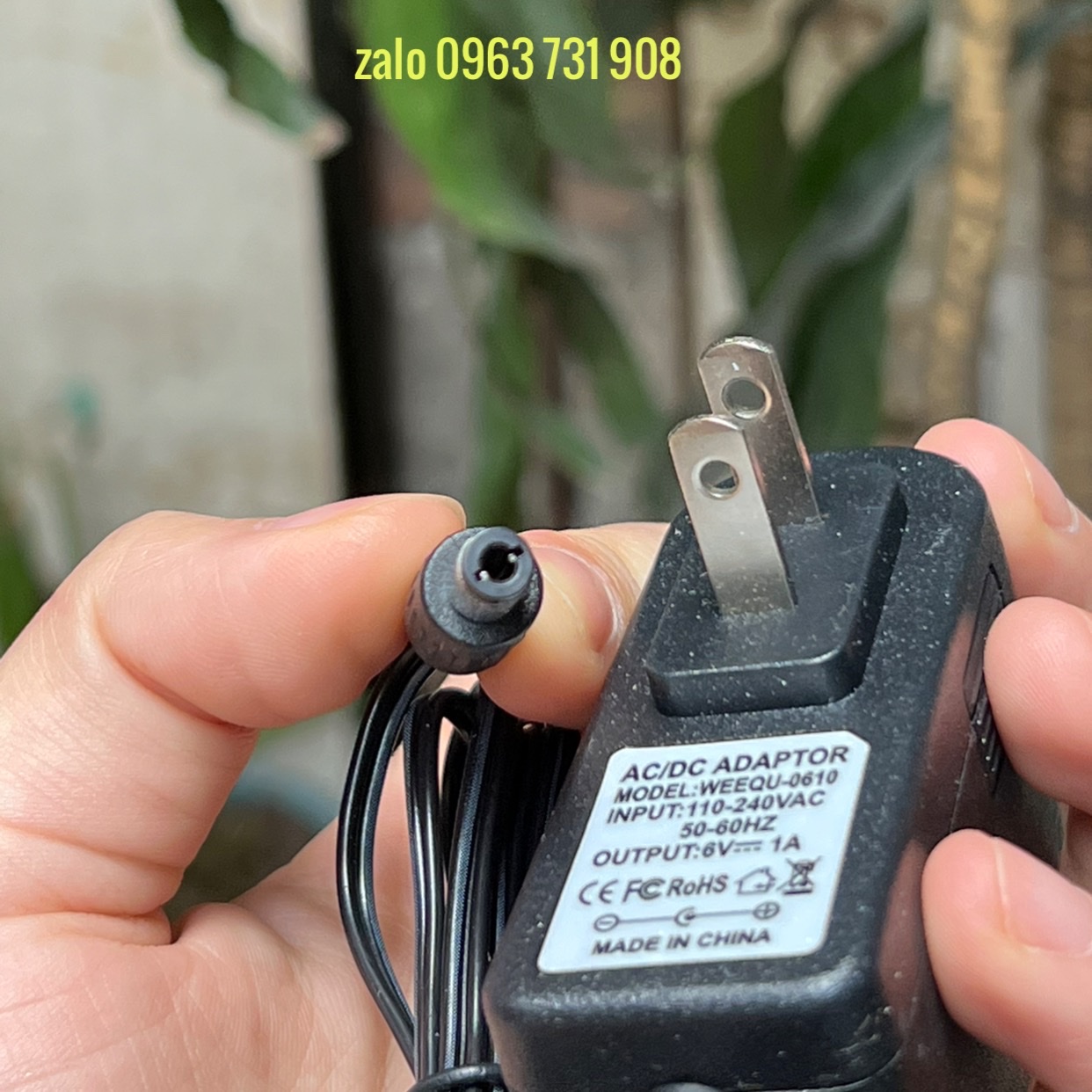nguồn 6v 1a loại tốt