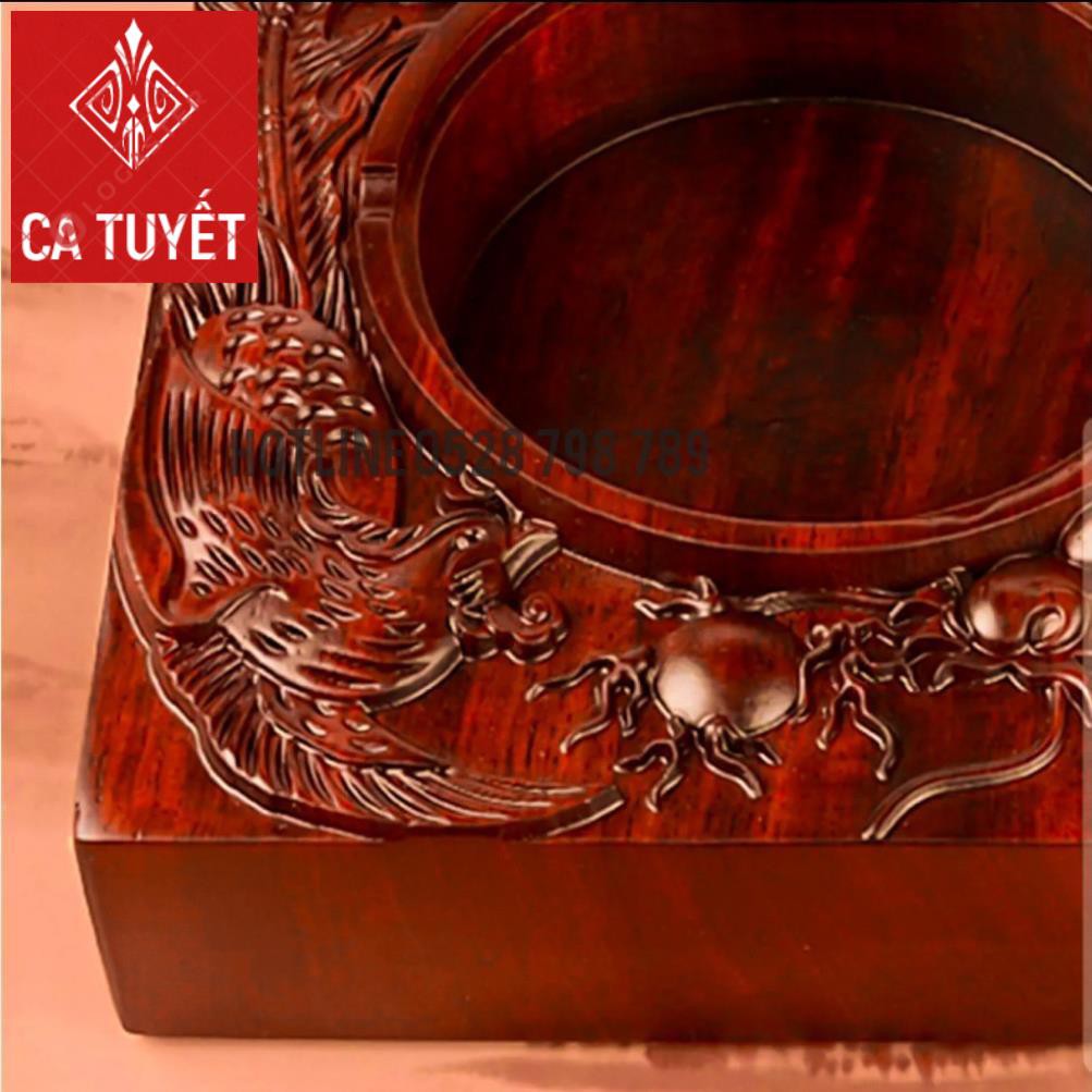 Gạt Tàn Thuốc Gỗ Hương Siêu rẻ (G)