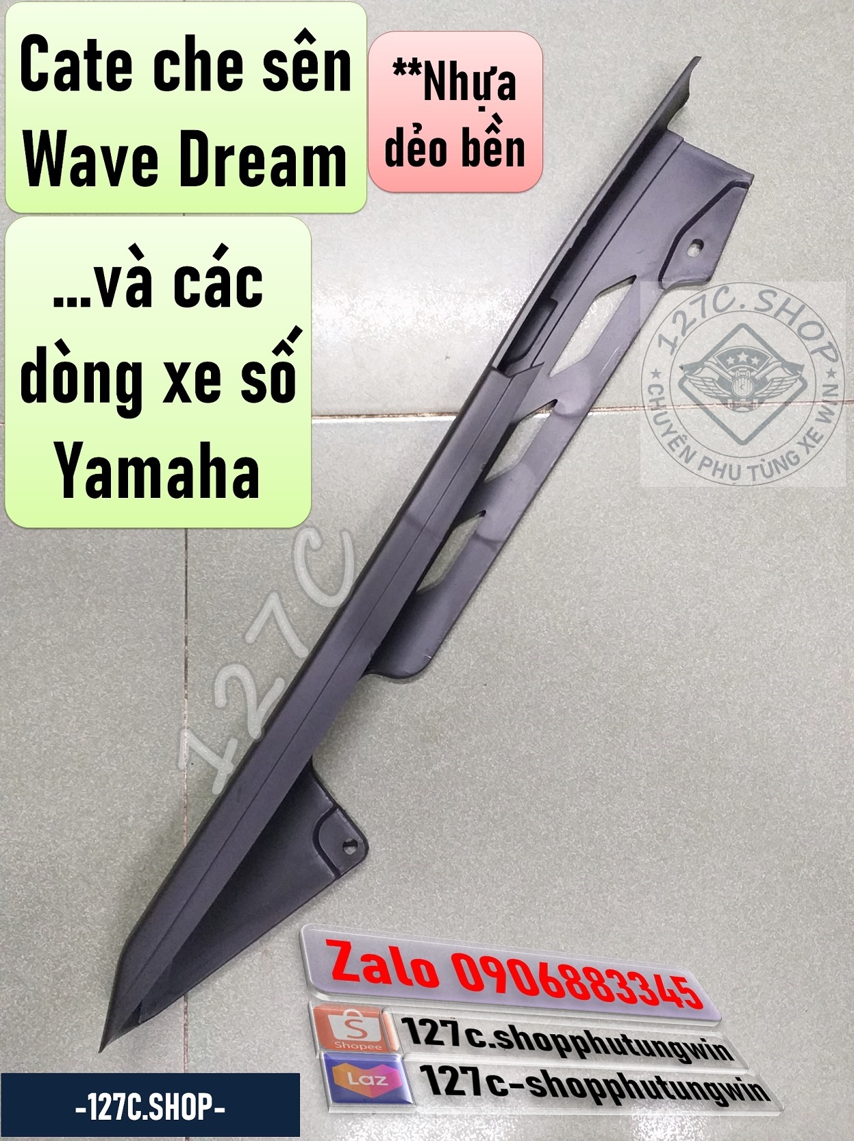 [HCM] Cate che sên Wave Dream Ya nhựa dẻo bền