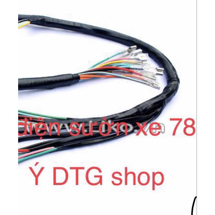 dây điện sườn xe cub 78