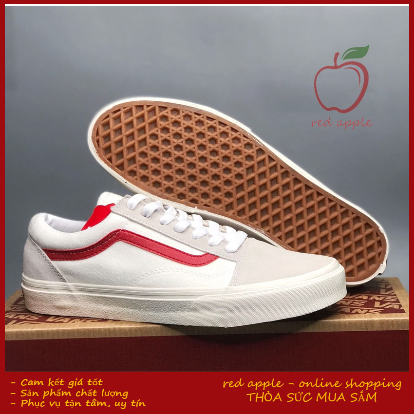 [Háng lỗi nhẹ thanh lý] Giày thể thao Style 36 Sọc Đỏ - RED APPLE SHOP