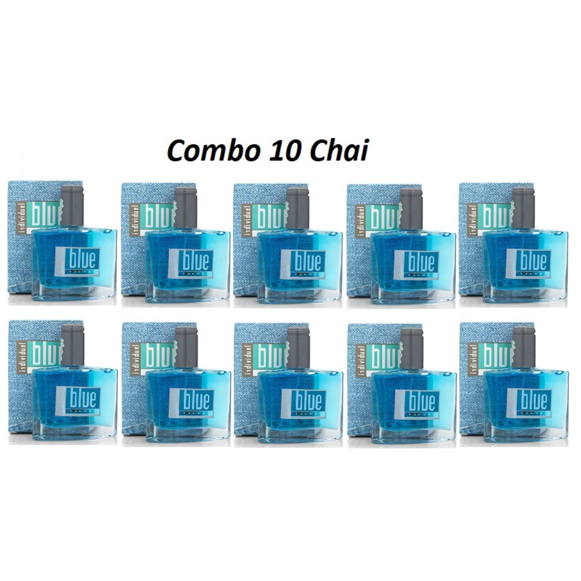 10 chai nước hoa nữ blue for her 50ml