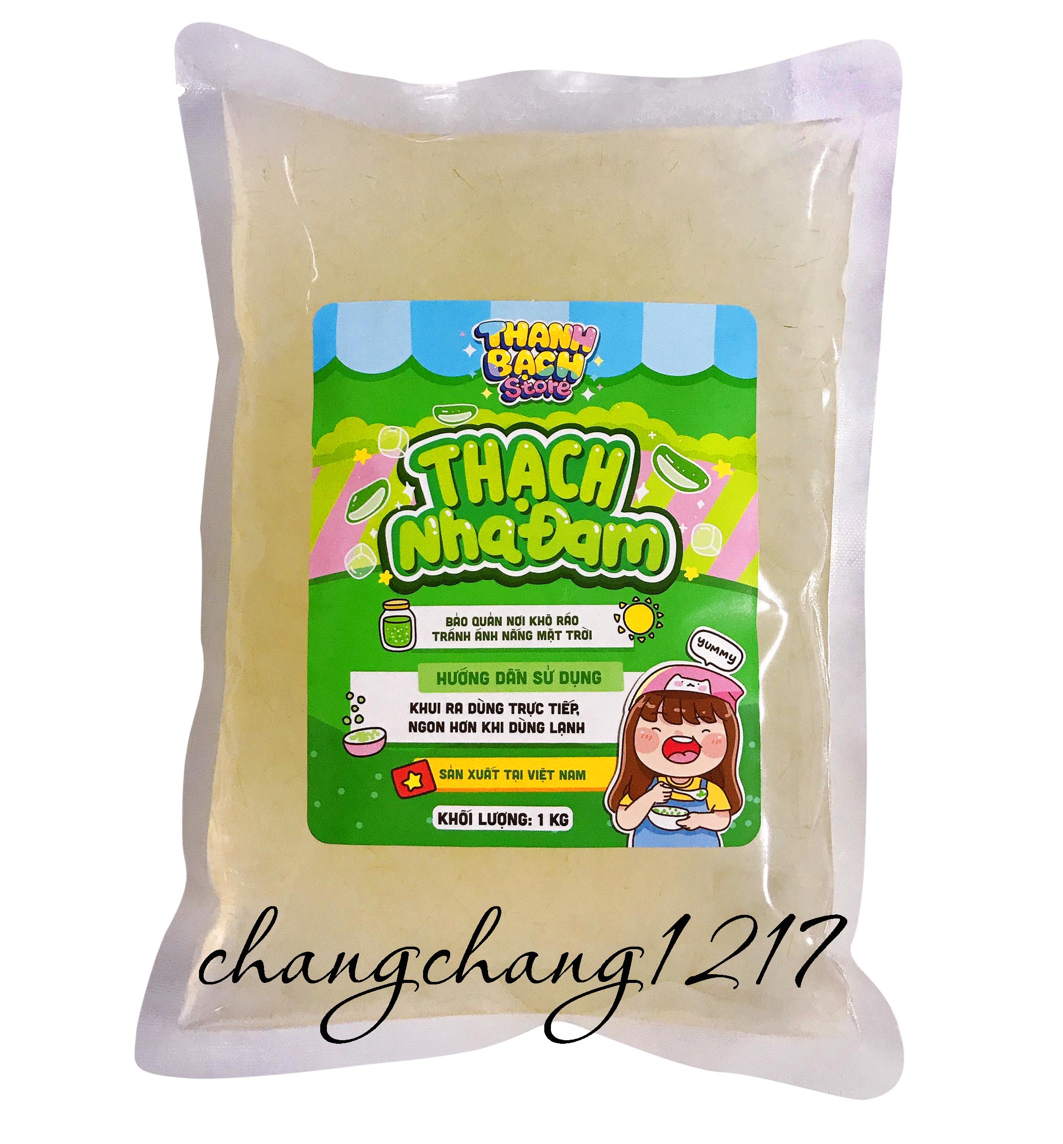 Thạch Nha Đam Gói 1kg (32k)
