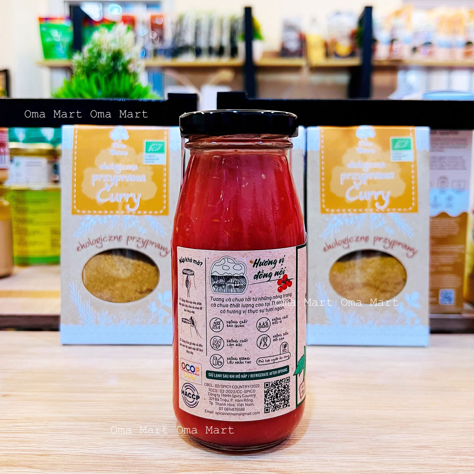 Tương cà chua sạch Spico 255g
