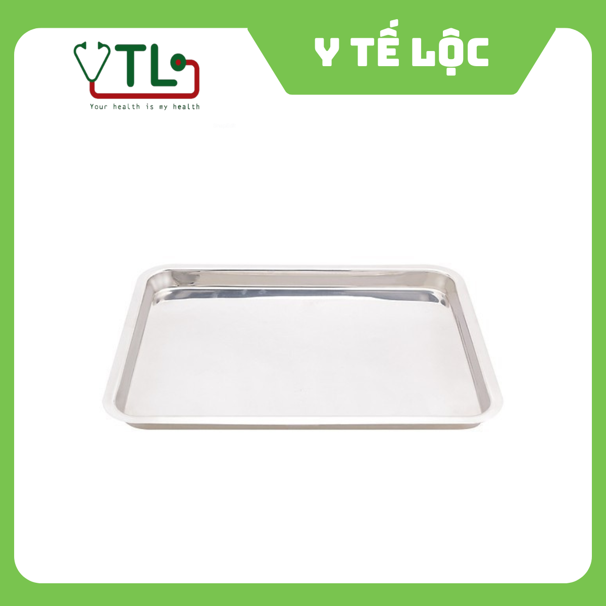 Mâm chữ nhật inox các cỡ