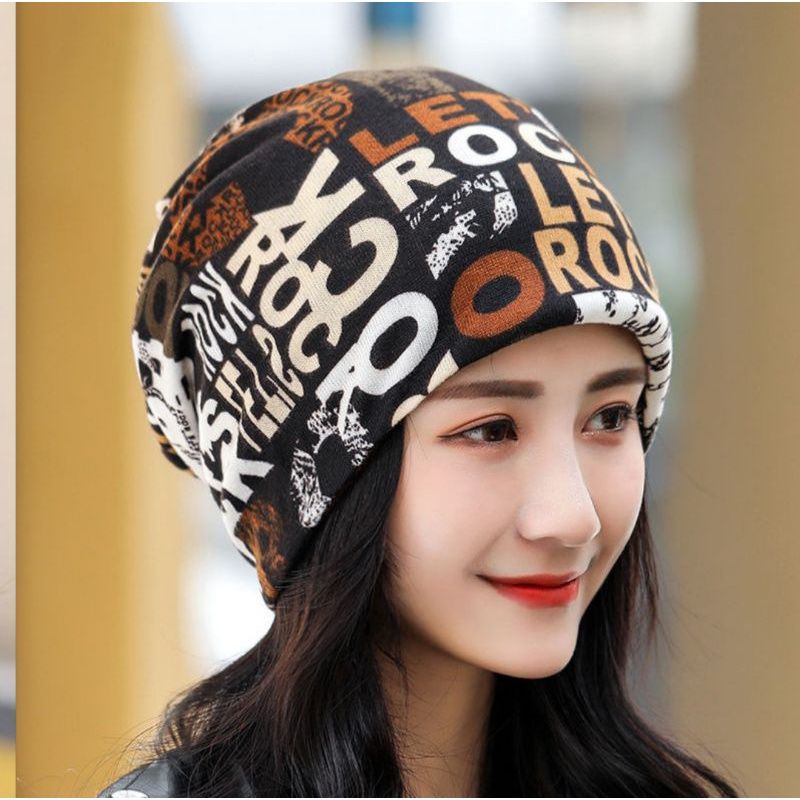 Khăn ống đa năng mũ kèm khăn, khăn đi phượt - quà tặng cho ông bà bố mẹ