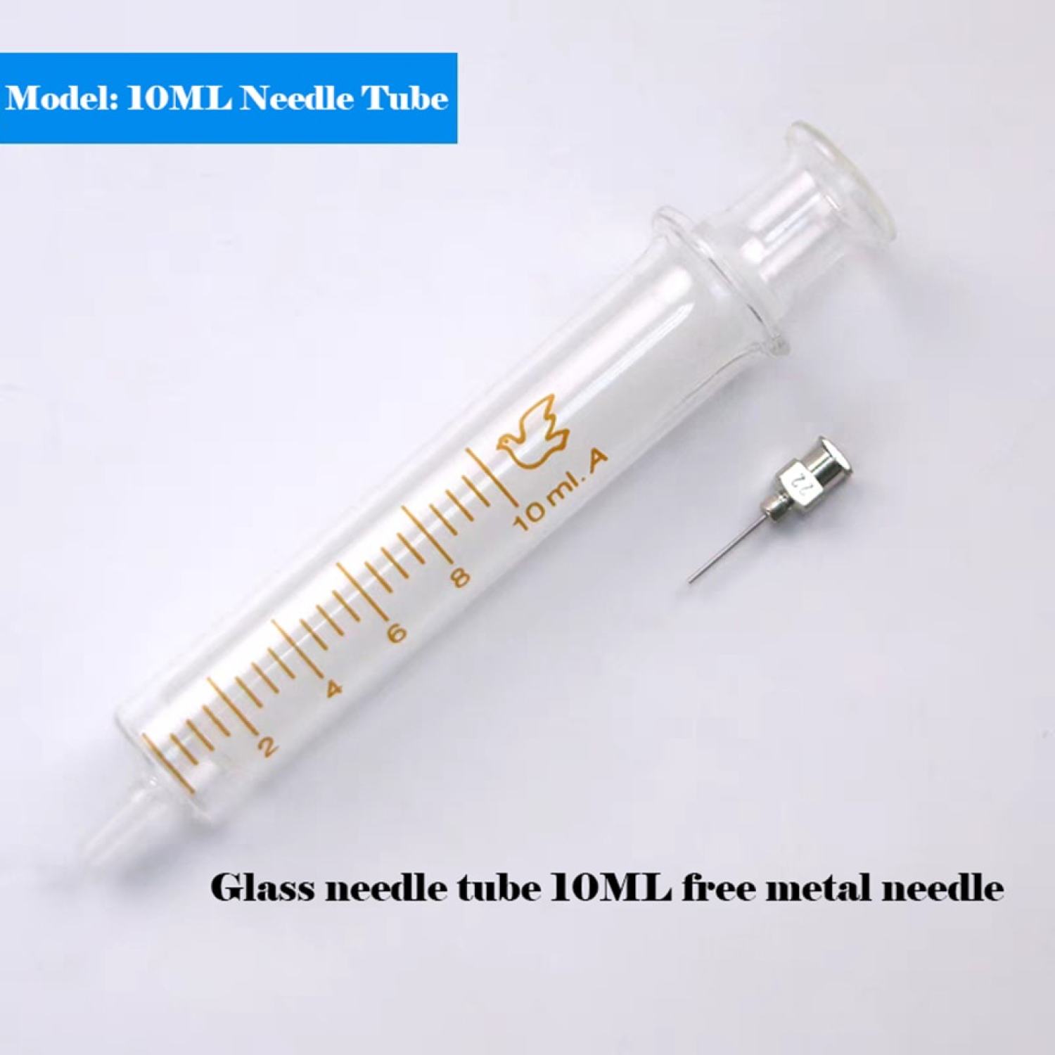 Xi lanh thủy tinh kèm đầu (5ml, 10 ml)