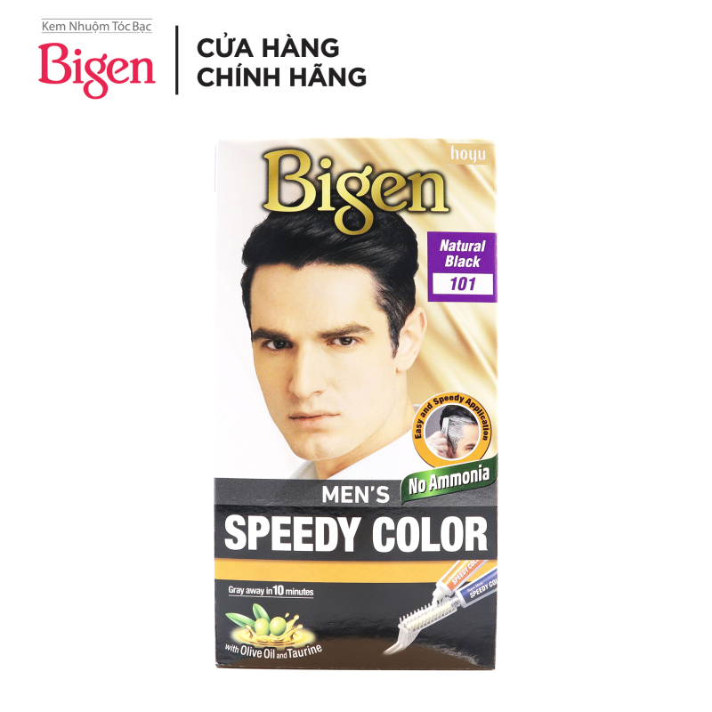 Thuốc Nhuộm Tóc phủ bạc dạng kem Cho Nam Giới Bigen Men’s Speedy Color 80ml giá rẻ