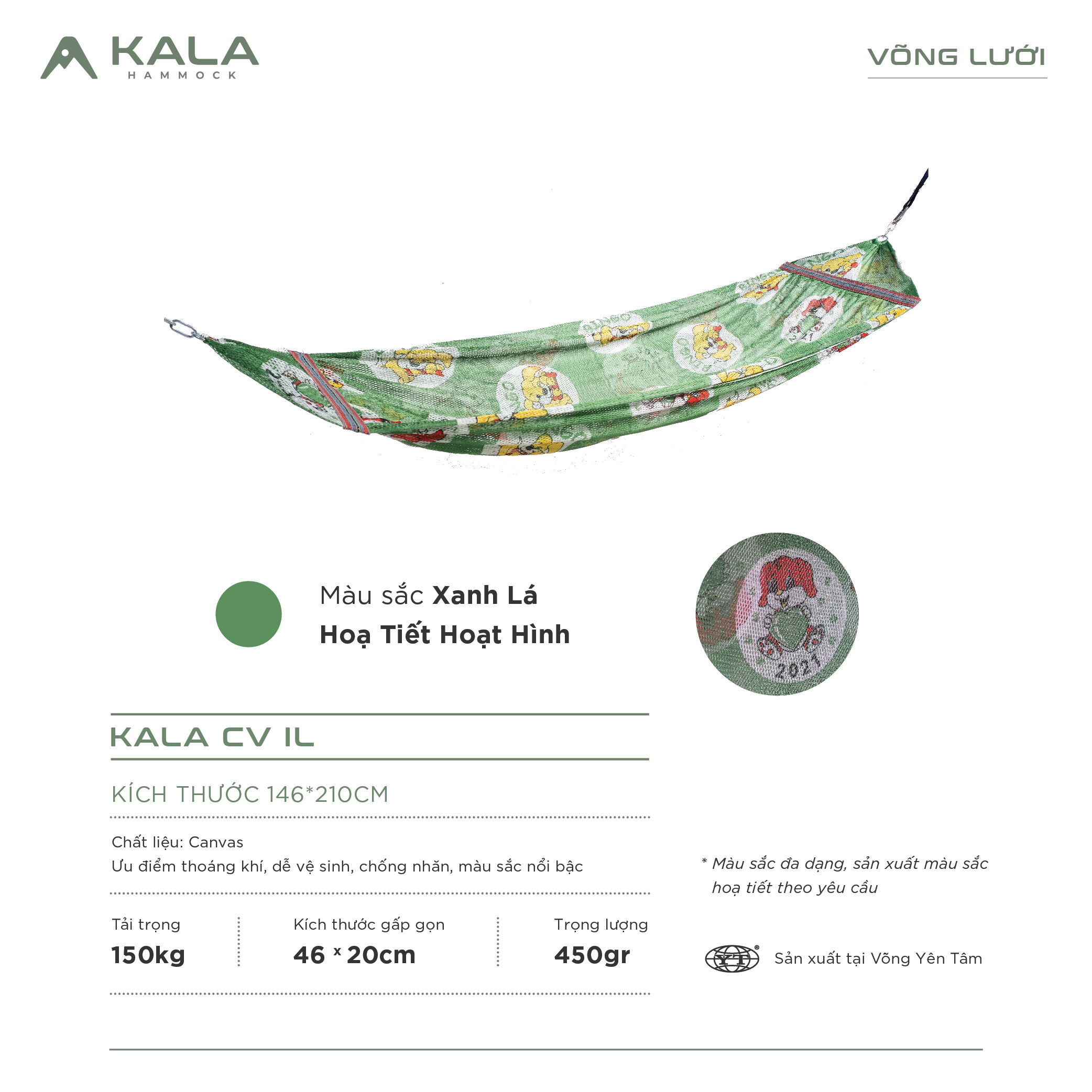 [HCM]Võng lưới hoạt hình