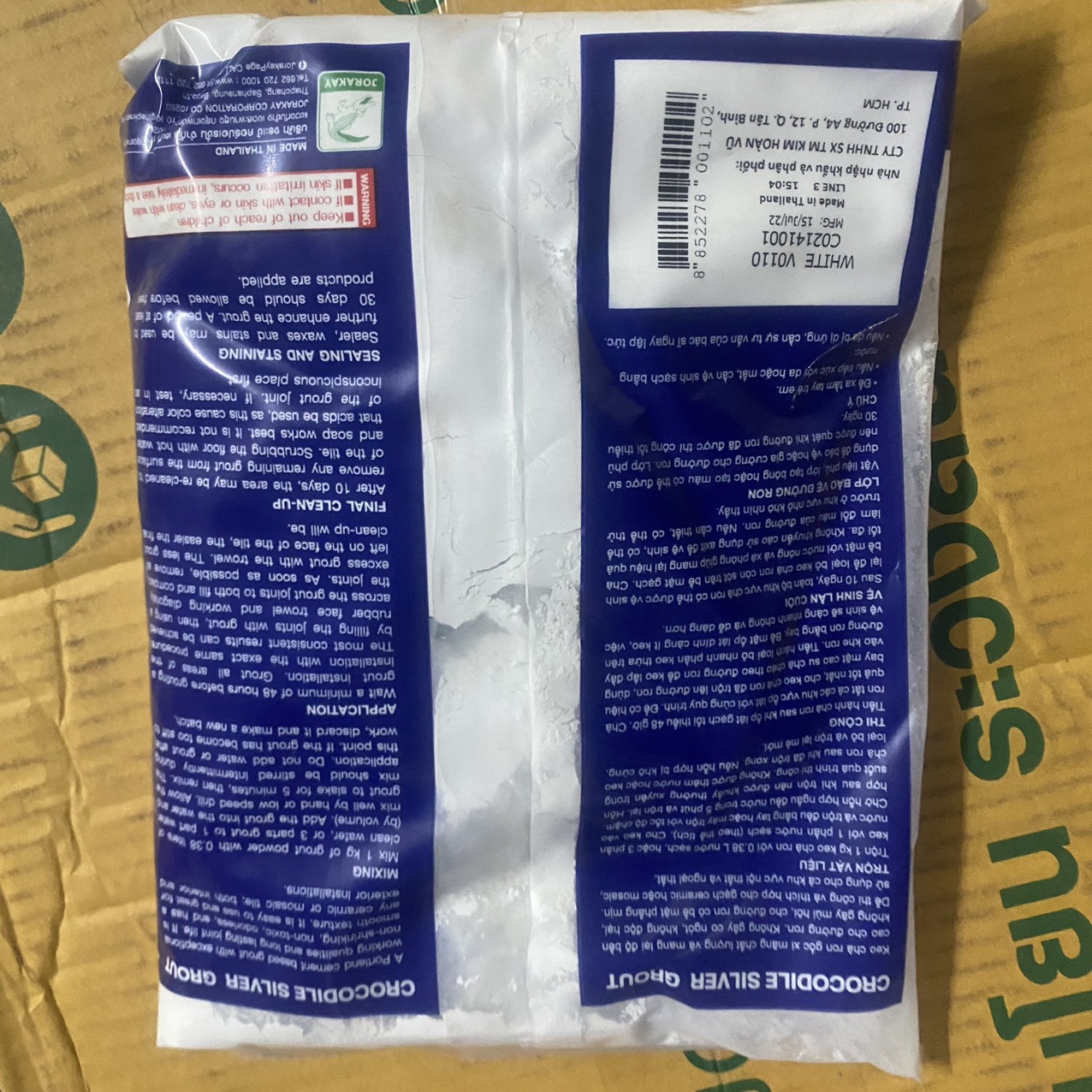 Keo chà Ron cá Sấu 1 Kg Thái Lan