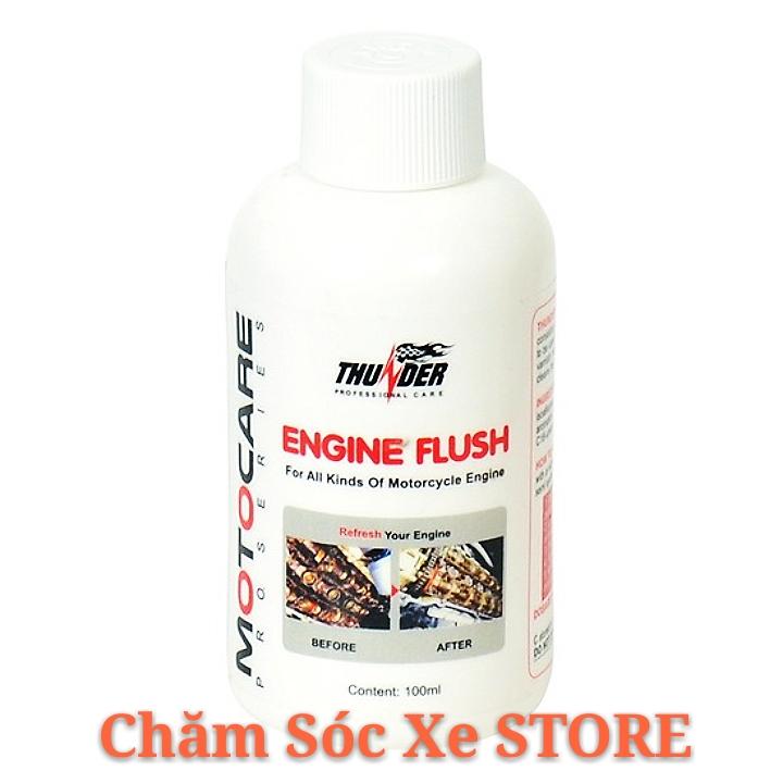 [HCM]Dung dịch súc rửa động cơ xe máy Môtô - THUNDER ENGINE FLUSH