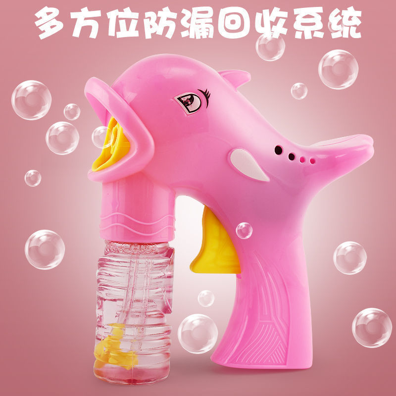 Đồ chơi bắn bong bóng cá heo 77-1