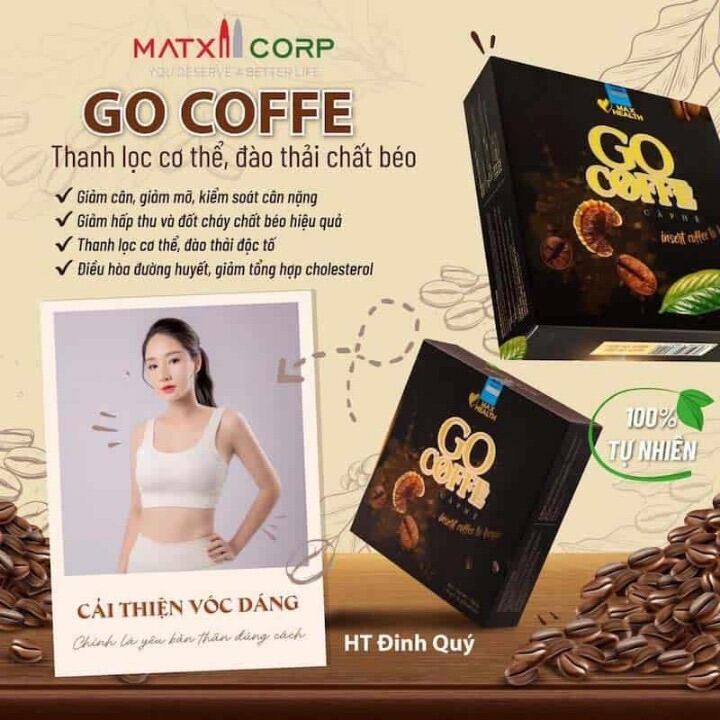 G0 Coffe cà phê giảm cân 12 gói buôn sỉ Matxi_corp